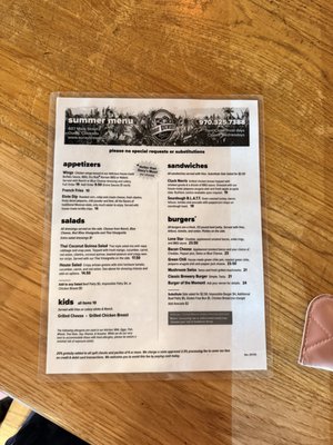Menu photo 1 Ouray Brewery Ouray, CO Menu photo 1 Ouray Brewery Ouray, CO