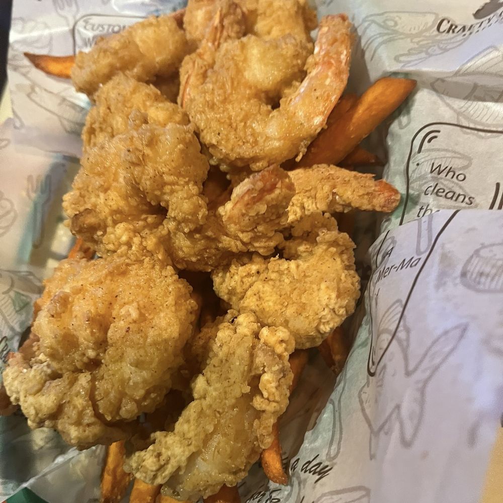 Crafty Crab The Falls - Fried Shrimp Basket - Seafood Near Me - Miami, Florida Crafty Crab The Falls - Fried Shrimp Basket - Seafood Near Me - Miami, Florida