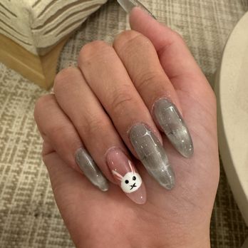 Bloomingnail's - Sparkle nails w/ Miffy the bunny - Nail Salons Near Me - Tiburon, California Bloomingnail's - Sparkle nails w/ Miffy the bunny - Nail Salons Near Me - Tiburon, California
