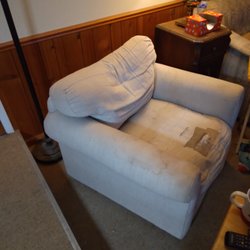 Belmain Upholstering - Would like to recover in a fairly inexpensive material.
