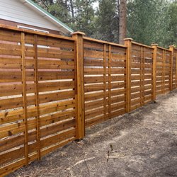 Broken Top Builders & Design - Horizontal style with gaps to keep more open feel.