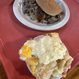 Chopped Brisket Sandwich