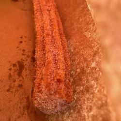 La Tingeria - I barely got a shot of the churro. They got devoured almost instantly!