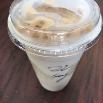 Cafe 101 - Medium Iced Soy Latte - Coffee & Tea Near Me - San Francisco, California