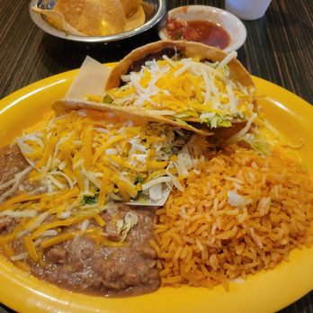 Jose's Mexican Food - Taco combination plate, I choose shredded. A little under $15 . - Mexican Near Me - Moreno Valley, California Jose's Mexican Food - Taco combination plate, I choose shredded. A little under $15 . - Mexican Near Me - Moreno Valley, California