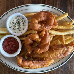Betty's Fish & Chips - Sailor's Plate (without slaw) at Betty's Fish & Chips on Nov. 23, 2024.