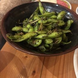 Herbed edamame
