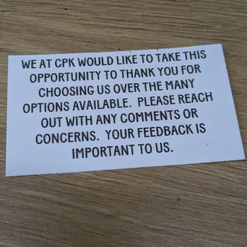California Pizza Kitchen - Pizza Near Me - Natick, Massachusetts