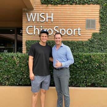 WISH ChiroSport - Dr. Wishmyer & Corey Seager of Los Angeles Dodgers - Sports Medicine Near Me - Newport Beach, California WISH ChiroSport - Dr. Wishmyer & Corey Seager of Los Angeles Dodgers - Sports Medicine Near Me - Newport Beach, California