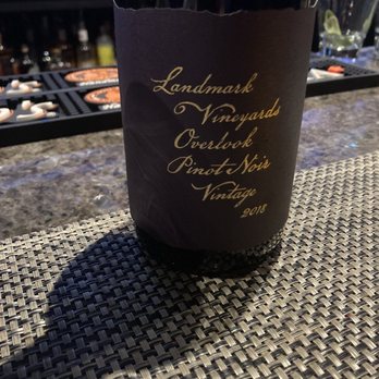 Bar Bistro - Excellent Pinot noir... from Cali - Cocktail Bars Near Me - Tacoma, Washington