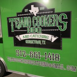 Tejano Cookers BBQ & Catering - The truck.