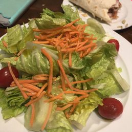 Salad ...yes. A clubhouse salad that looks like this for $6. Salad ...yes. A clubhouse salad that looks like this for $6.