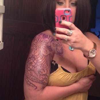 Mutiny Tattoo & Piercing - My half sleeve outlining! - Piercing Near Me - Minneapolis, Minnesota