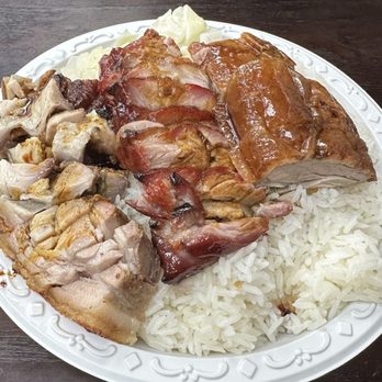 Cuihua Kitchen - 3 bbq item on rice - Chinese Near Me - Brooklyn, New York