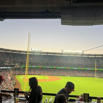 Brewery X at Angel Stadium - View from the table - Sports Bars Near Me - Anaheim, California Brewery X at Angel Stadium - View from the table - Sports Bars Near Me - Anaheim, California