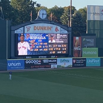 Hadlock Field - Scoreboard - Stadiums & Arenas Near Me - Portland, Maine
