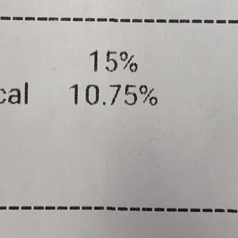Buzzed Bull Creamery - Yes, that is 25.75% taxation.  Sickening. - Desserts Near Me - Pigeon Forge, Tennessee