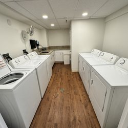 Rosewood Retirement Community - Each floor has a laundry room with a rec room connected to it. You can pay to have someone do your laundry if you want.