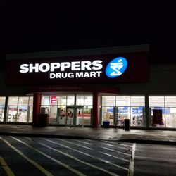 Shoppers Drug Mart - Storefront at night