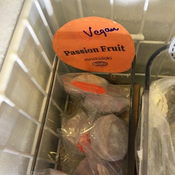 Bambu - a display of frozen meat in a freezer - Bubble Tea Near Me - Ann Arbor, Michigan