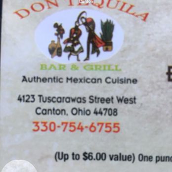 Don Tequila Bar & Grill - Logo - Mexican Near Me - W Canton, Ohio Don Tequila Bar & Grill - Logo - Mexican Near Me - W Canton, Ohio