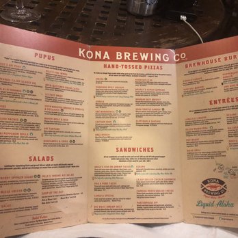 Kona Brewing - Entire Menu - Pubs Near Me - Honolulu, Hawaii Kona Brewing - Entire Menu - Pubs Near Me - Honolulu, Hawaii