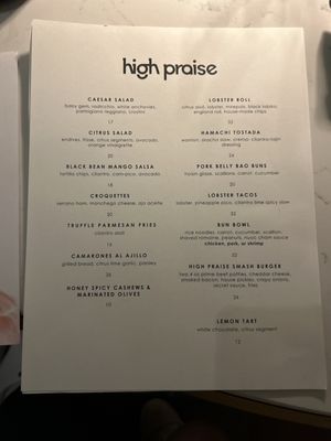 High Praise by null