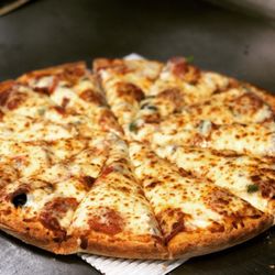Whiffle Boys Pizza Goreville - All American with extra cheese and sauce!
