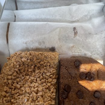 Tiff's Treats - That salted caramel blondie was bomb! That other thing not so much - Desserts Near Me - Cypress, Texas