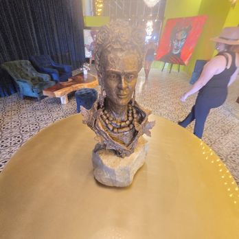 Casa Frida - bronze Frida statue - Wine Tasting Room Near Me - Ensenada, BCN Casa Frida - bronze Frida statue - Wine Tasting Room Near Me - Ensenada, BCN