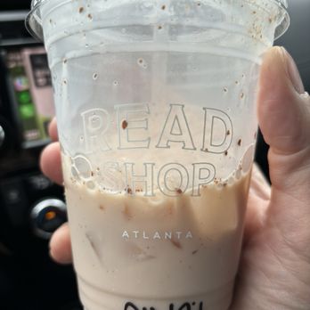 Read Shop - Half Full Iced Chai - Bookstores Near Me - Atlanta, Georgia