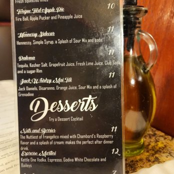 Leonardo's Italian Grille - Cocktail menu - Pizza Near Me - Romulus, Michigan