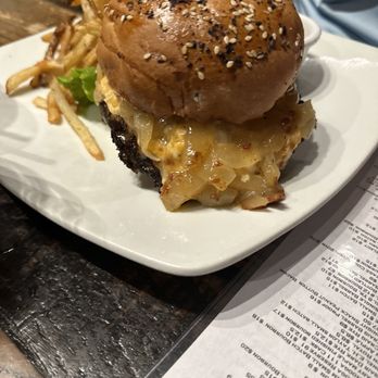 Local Goat - Burger -- my husband loved it - New American Near Me - Pigeon Forge, Tennessee