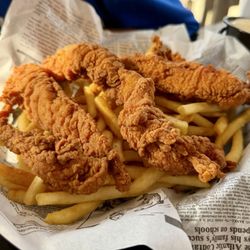Chicken tender basket