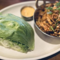 Szechuan Chicken Lettuce Wraps