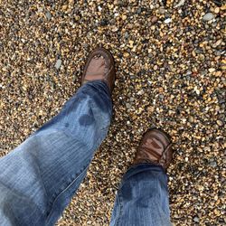 Bean Hollow State Beach - My wet feet
