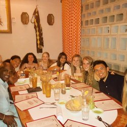 RISPA Performing Arts School - Ms. Georgina and Mr. Danny having dinner with our 2018 class graduates