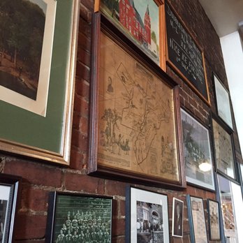 Doubleday Cafe - Old maps and team pics. - American Near Me - Cooperstown, New York