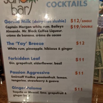 Sand Bar - Specialty cocktails - Cocktail Bars Near Me - Oakland, California Sand Bar - Specialty cocktails - Cocktail Bars Near Me - Oakland, California