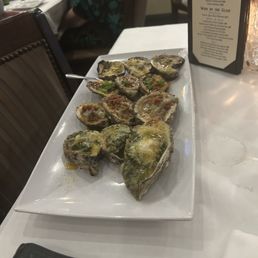 Grilled oysters Grilled oysters