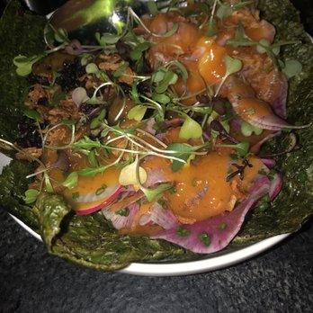 Alcove - Salmon tartare - Cocktail Bars Near Me - Boston, Massachusetts