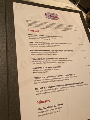 Menu photo 5 Osteria I Vigneri Hamburg, HH Menu photo 5 Osteria I Vigneri Hamburg, HH