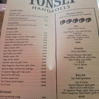 Yonsei Handrolls - Japanese Near Me - Oakland, California Yonsei Handrolls - Japanese Near Me - Oakland, California