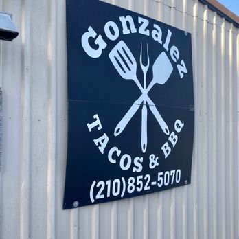 Gonzalez Tacos & BBQ - Front of building... - Food Stands Near Me - San Diego, Texas Gonzalez Tacos & BBQ - Front of building... - Food Stands Near Me - San Diego, Texas