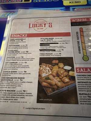 Menu photo 1 Lucky’s Lounge and Restaurant Sparks, NV Menu photo 1 Lucky’s Lounge and Restaurant Sparks, NV