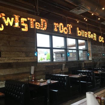 Twisted Root Burger - Inside of restaurant. - Burgers Near Me - Coppell, Texas Twisted Root Burger - Inside of restaurant. - Burgers Near Me - Coppell, Texas