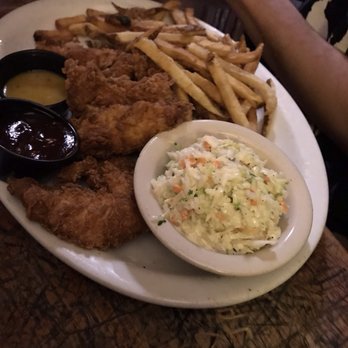 The Rookery - My sons chicken strips, greasy fries, & warm coleslaw. - Bars Near Me - Macon, Georgia The Rookery - My sons chicken strips, greasy fries, & warm coleslaw. - Bars Near Me - Macon, Georgia