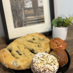 Guillaume - Olive Bread, Almond Cake and Brioche