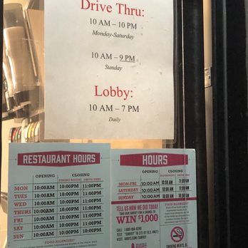 Arby's - Hours - Fast Food Near Me - Kenmore, New York