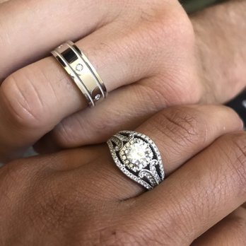 Blue N' White Diamonds - Rakel's final creation for his band is gorgeous - Jewelry Near Me - Los Angeles, California Blue N' White Diamonds - Rakel's final creation for his band is gorgeous - Jewelry Near Me - Los Angeles, California
